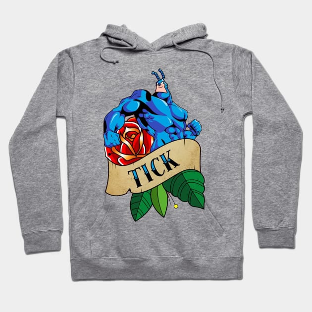 the tick Hoodie by dubcarnage